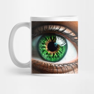 Up Close Eye  (CHART) Mug